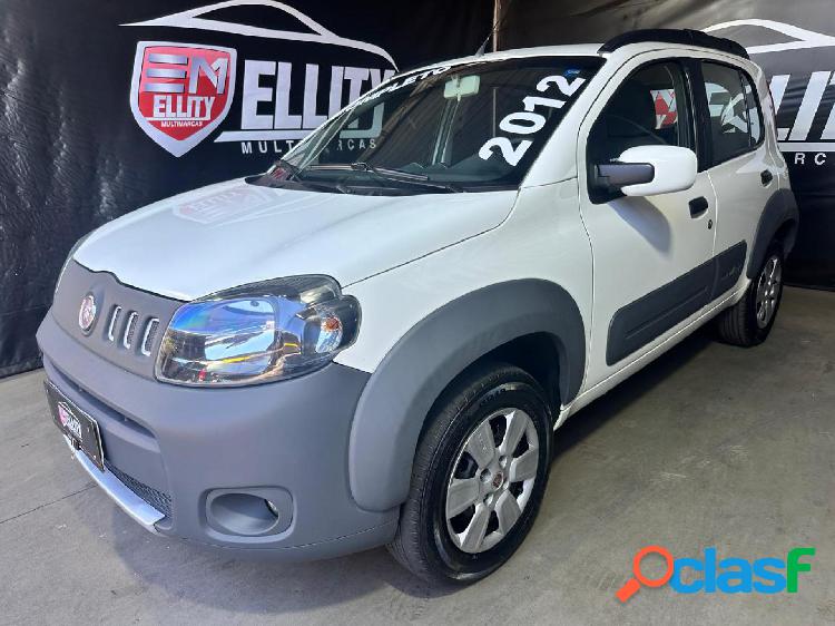 FIAT UNO WAY CELEB. 1.0 EVO FIRE FLEX 8V 5P BRANCO 2012 1.0