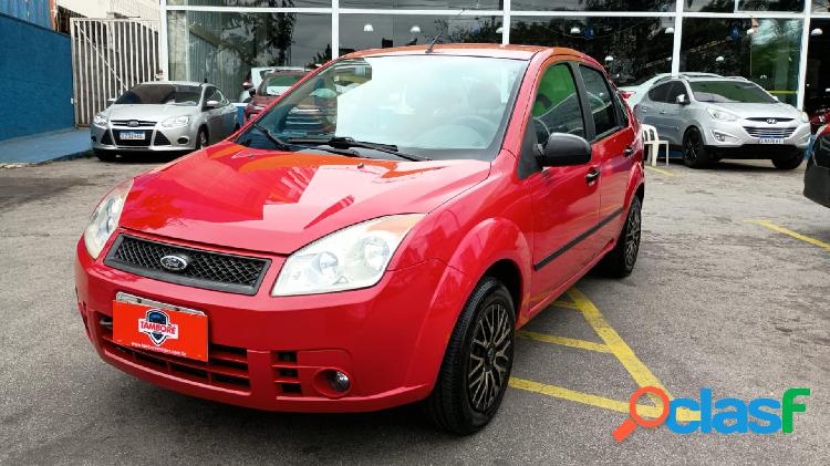 FORD FIESTA SED. 1.6 8V FLEX 4P VERMELHO 2008 1.6 FLEX