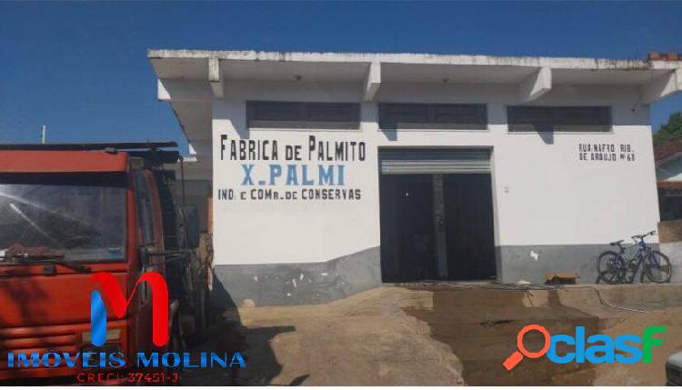 Galpão Comercial pra Venda - 545m² - 12m² de Frente -