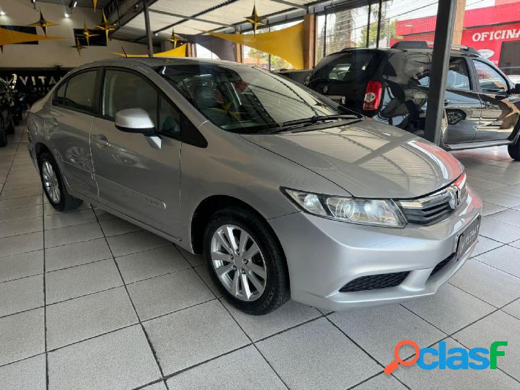 HONDA CIVIC SEDAN LXS 1.81.8 FLEX 16V MEC. 4P PRATA 2015 1.8