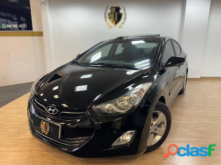 HYUNDAI ELANTRA GLS 2.0 16V FLEX AUT. PRETO 2014 2.0 FLEX