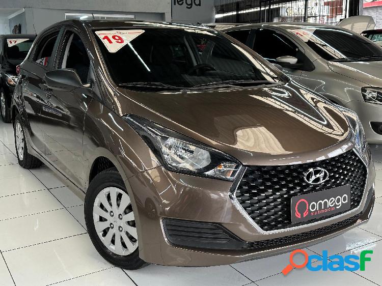 HYUNDAI HB20 UNIQUE 1.0 FLEX 12V MEC. MARROM 2019 1.0 FLEX