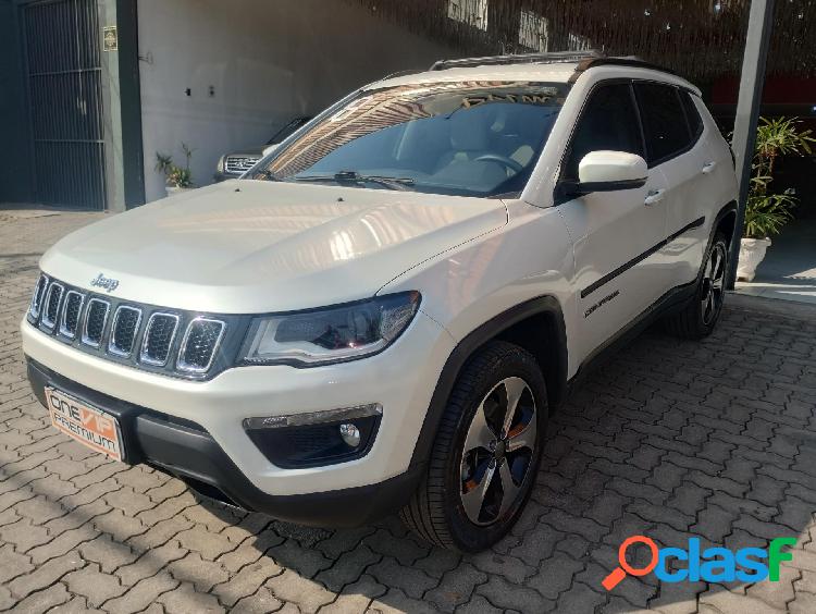 JEEP COMPASS LONGITUDE 2.0 4X2 FLEX 16V AUT. BRANCO 2018 2.0