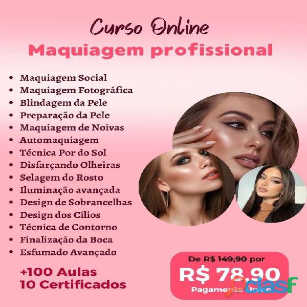 Make du zero curso de maquiagem do básico ao avançado