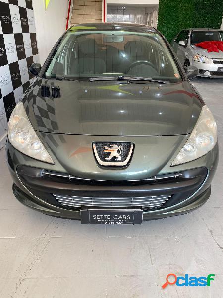 PEUGEOT 207 XR 1.4 FLEX 8V 5P CINZA 2011 1.4 FLEX