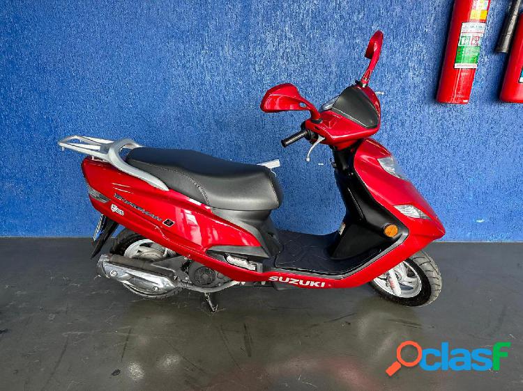 SUZUKI BURGMAN I 125CC VERMELHO 2014 125 GASOLINA