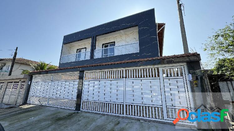 VENDE-SE CASA SOBREPOSTA SAMI MOBILIADO - MELVI PRAIA GRANDE
