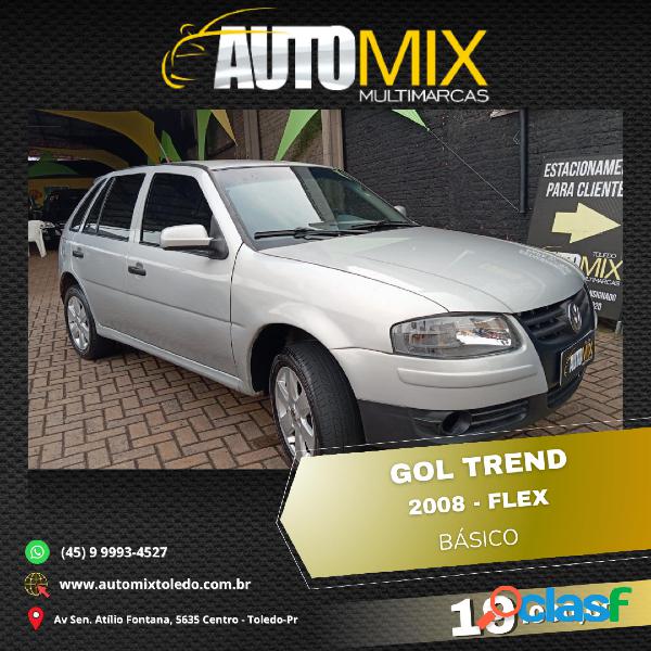 VOLKSWAGEN GOL CITY (TREND)TITAN 1.0 T. FLEX 8V 4P PRATA