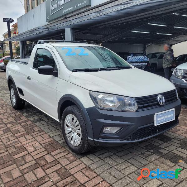 VOLKSWAGEN SAVEIRO ROBUST 1.6 TOTAL FLEX 8V BRANCO 2022 1.6