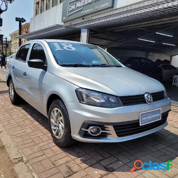 VOLKSWAGEN VOYAGE TRENDLINE 1.6 T.FLEX 8V 4P PRATA 2018 1.6