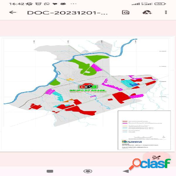 Área para loteamento próximo a Dutra em Lorena