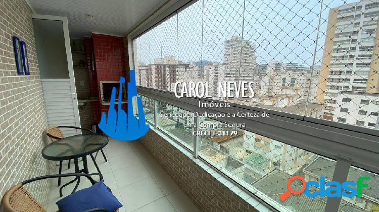 APARTAMENTO 2 DORMITÓRIOS SACADA - CANTO DO FORTE / PRAIA