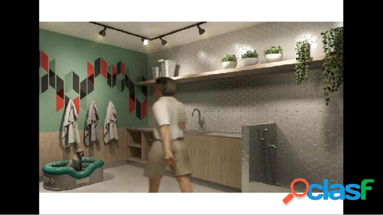 Apartamento com 1 quarto, 23,93m², à venda em Porto