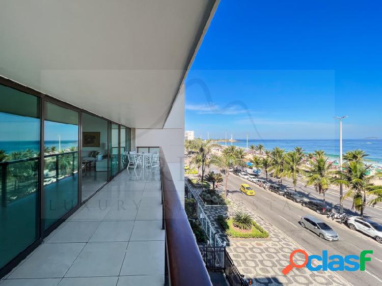 Apartamento de frente para o mar em locação em Ipanema