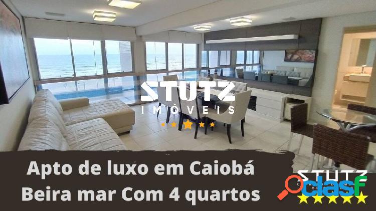 Belíssimo Apartamento Beira mar com 4 quartos em Caiobá