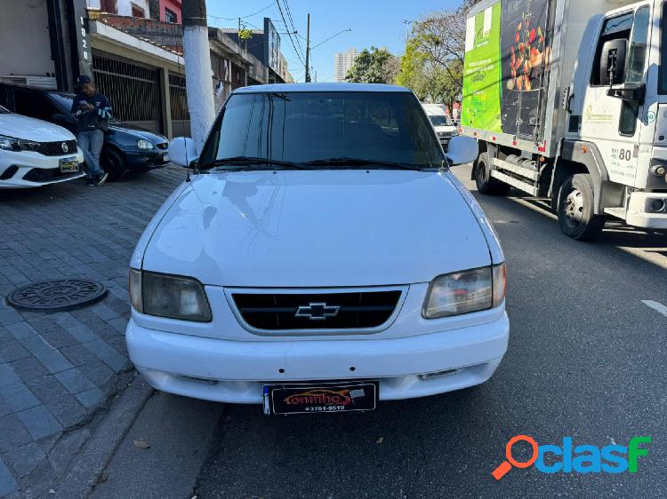 CHEVROLET S10 PICK-UP LUXE 4.3 V6 BRANCO 1998 4.3 GASOLINA