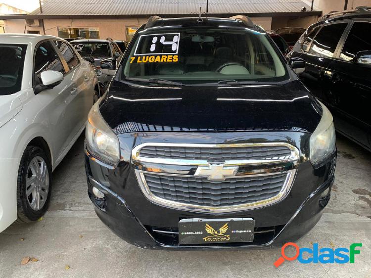 CHEVROLET SPIN LTZ 1.8 8V ECONO.FLEX 5P AUT. PRETO 2014 1.8