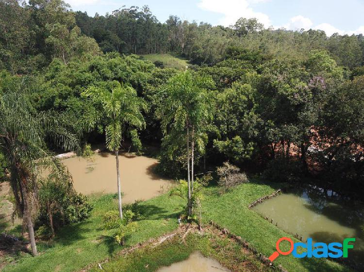 Chácara Bragança 12.800 m² casas piscina barracão e