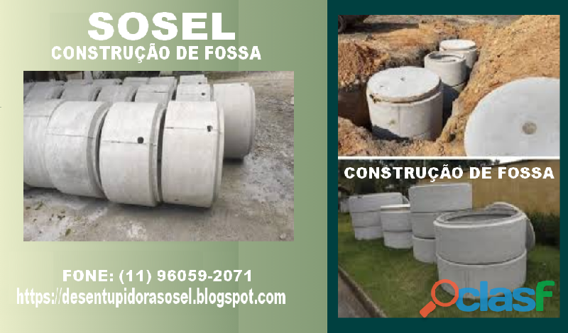 Construção de Fossa em Itu