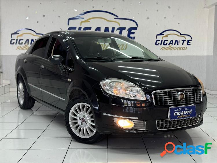 FIAT LINEA ABSOLUTE 1.91.8 FLEX DUALOGIC 4P PRETO 2010 1.9