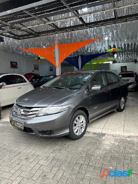 HONDA CITY SEDAN LX 1.5 FLEX 16V 4P AUT. CINZA 2013 1.5 FLEX