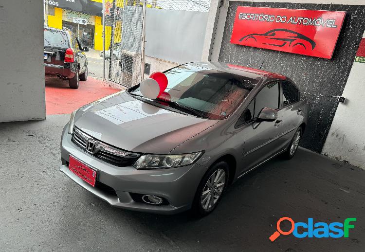 HONDA CIVIC SEDAN LXR 2.0 FLEXONE 16V AUT. 4P CINZA 2014 2.0