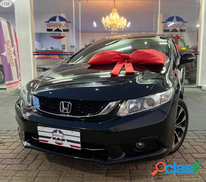 HONDA CIVIC SEDAN LXR 2.0 FLEXONE 16V AUT. 4P PRETO 2015 2.0