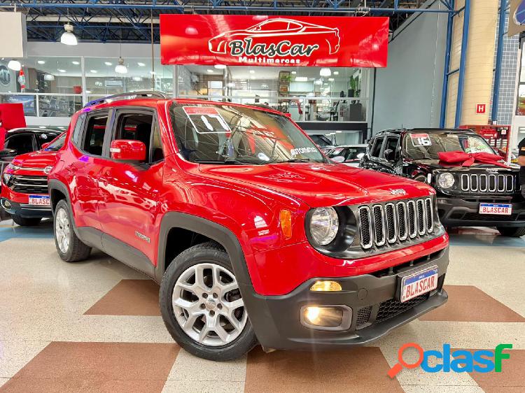 JEEP RENEGADE LONGITUDE 1.8 4X2 FLEX 16V AUT. VERMELHO 2017