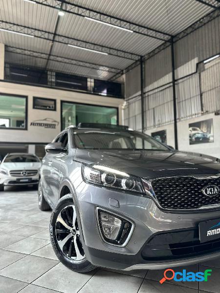 KIA SORENTO 3.3 V6 24V 270CV 4X2 AUT. CINZA 2016 3.3 V6