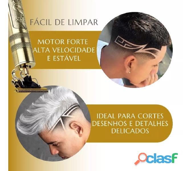 Máquina De Cortar Cabelo e fazer barba com acabamento