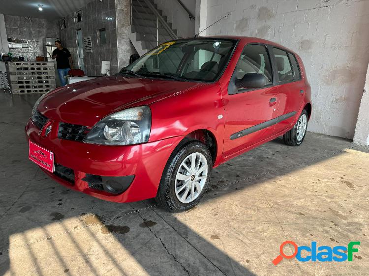 RENAULT CLIO HI-FLEX 1.0 16V 5P VERMELHO 2011 1.0 GASOLINA