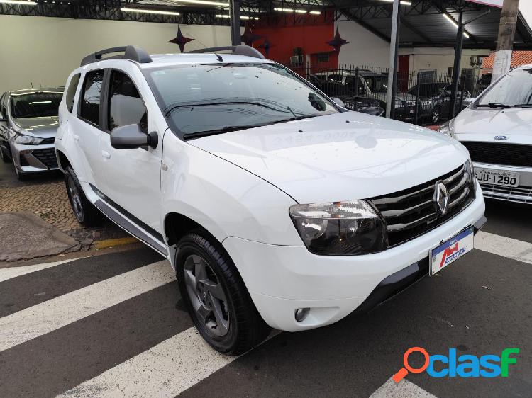 RENAULT DUSTER TECHROAD 2.0 HI-FLEX 16V AUT. BRANCO 2014 2.0