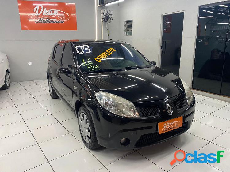 RENAULT RENAULT SANDERO PRI 1.6 PRETO 2009 1.6 FLEX