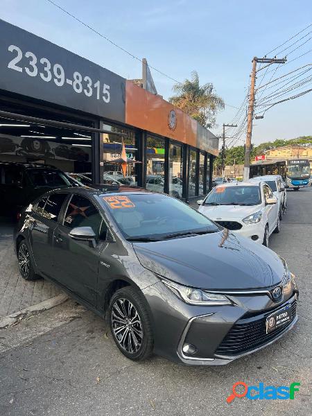 TOYOTA COROLLA ALTIS PREM. HYBRID 1.8 AUT CINZA 2022 1.8