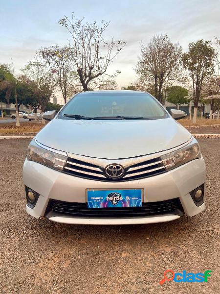 TOYOTA COROLLA XEI 2.0 FLEX 16V AUT. PRATA 2015 2.0 FLEX