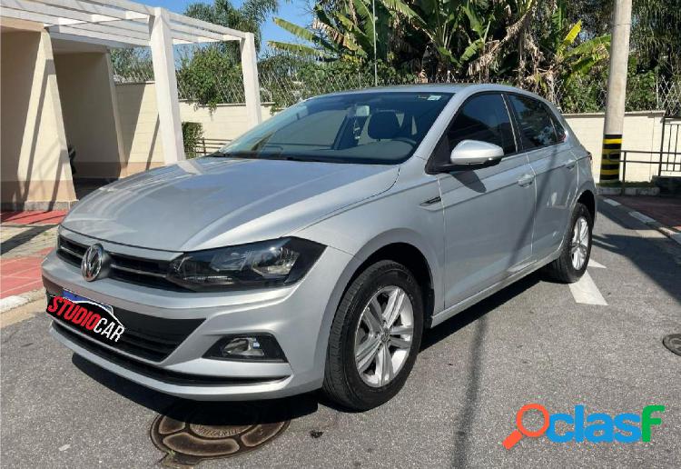 VOLKSWAGEN POLO COMFORT. 200 TSI 1.0 FLEX 12V AUT. PRATA