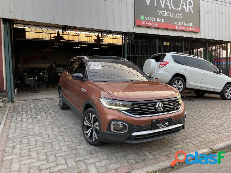 VOLKSWAGEN T-CROSS HIGHLINE 1.4 TSI FLEX 16V 5P AUT MARROM