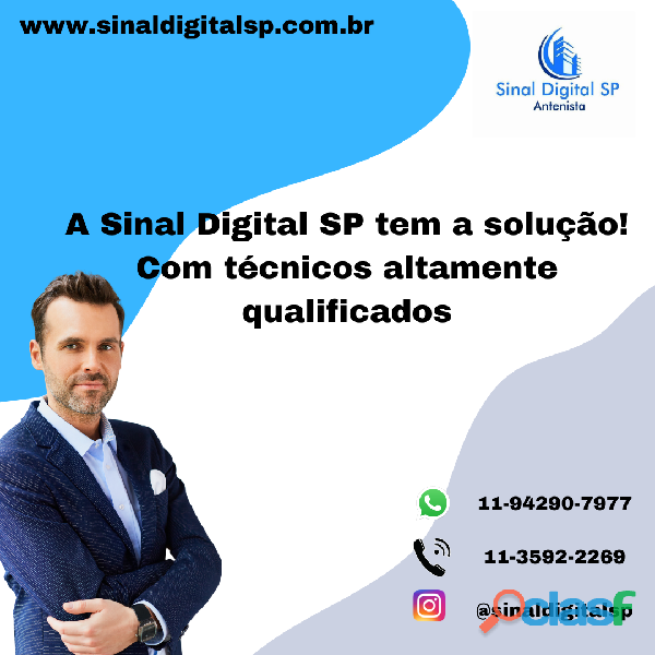 Antenista Digital em Carapicuiba