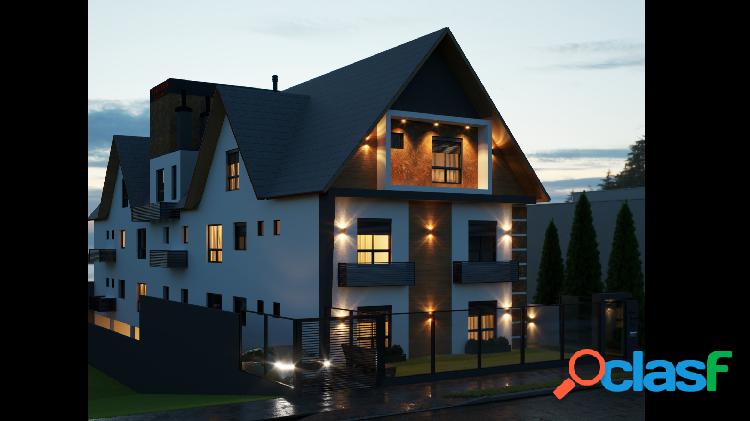 Apartamento com 1 quarto, 67,58m², à venda em Gramado,