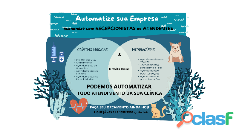 Automatize sua Clínica Médica ou Veterinária no