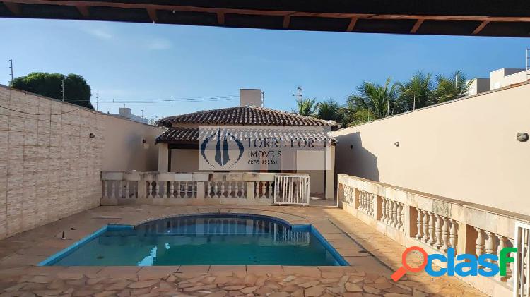 Casa terrea com 3 dormitórios 1 suite 6 vagas com piscina