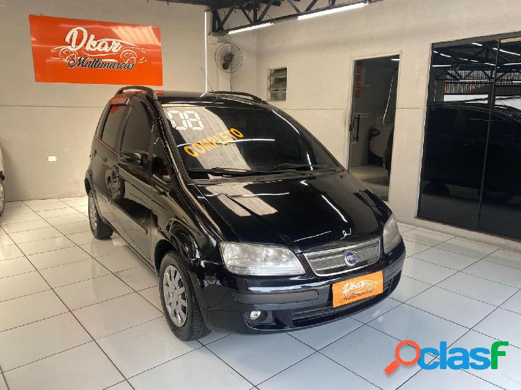 FIAT FIAT IDEA ELX FLEX 1.4 PRETO 2008 1.4 FLEX