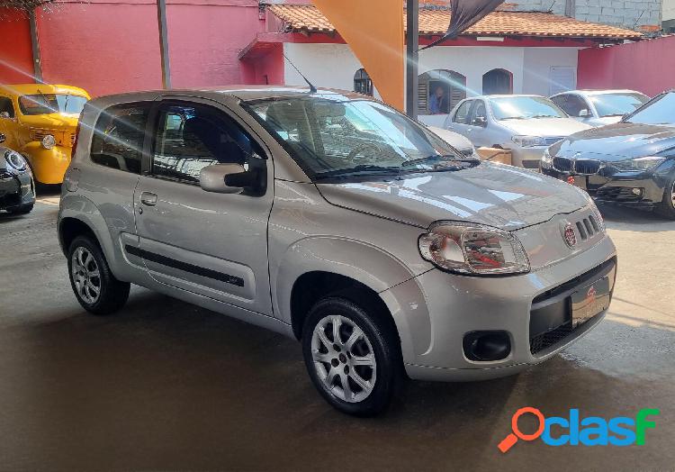 FIAT FIAT UNO 1.0 VIVACE PRATA 2014 1.0 FLEX