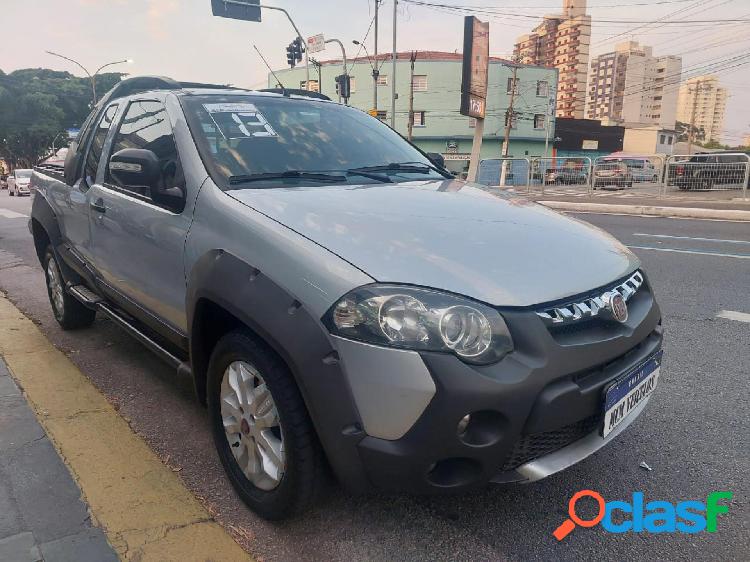 FIAT STRADA ADVENTURE 1.8 1.8 LOCKER FLEX CE PRATA 2013 1.8