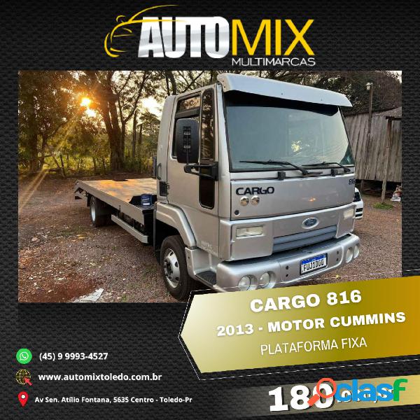 FORD CARGO 816 E816 S TURBO 2P (DIESEL)(E5) PRATA 2013 140