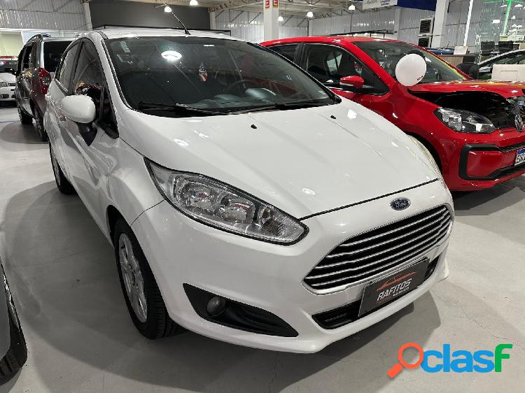 FORD FIESTA 1.6 16V FLEX AUT. 5P BRANCO 2014 1.6 FLEX