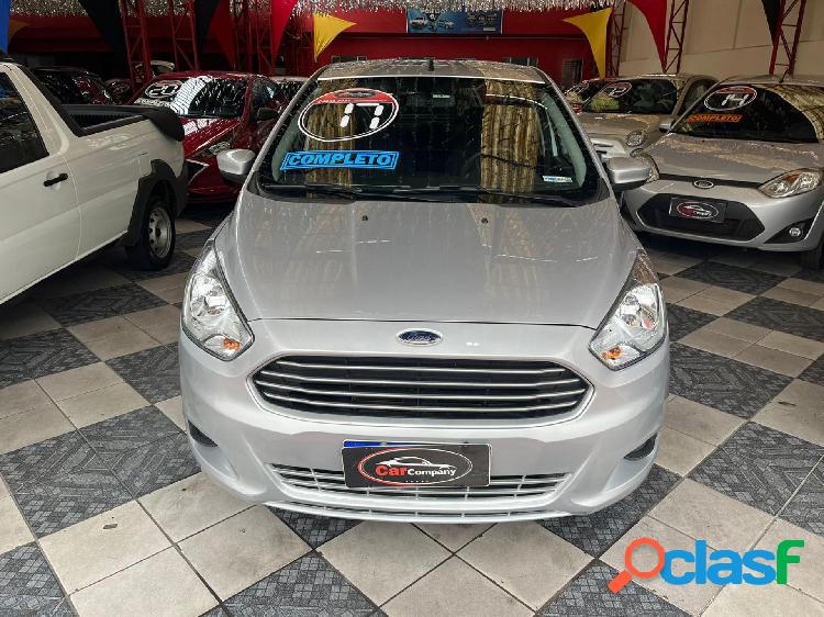 FORD KA+ SEDAN 1.0 SESE PLUS TIVCT FLEX 4P PRATA 2017 1.0