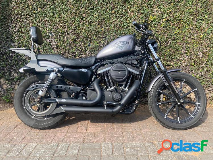 HARLEY-DAVIDSON XL883N IRON CINZA 2017 883 GASOLINA