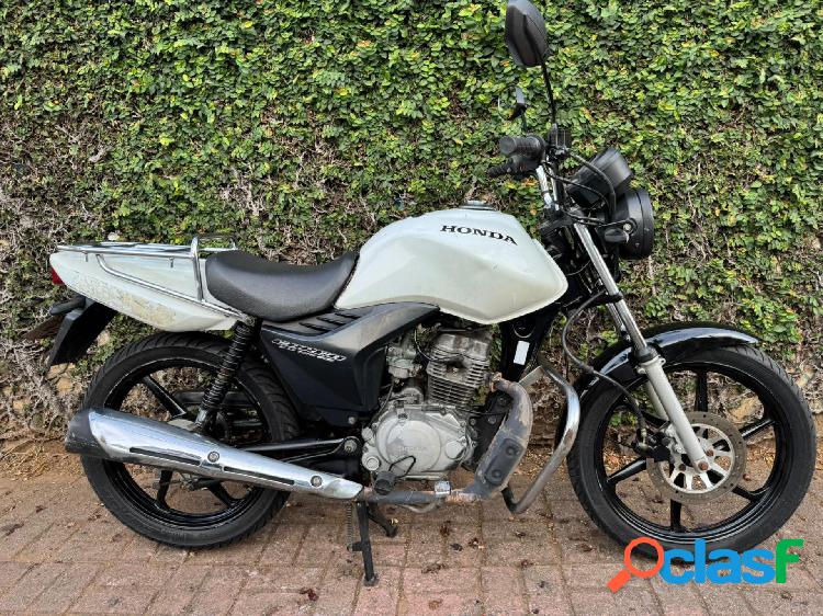 HONDA CG 125 CARGO ES BRANCO 2012 125 GASOLINA