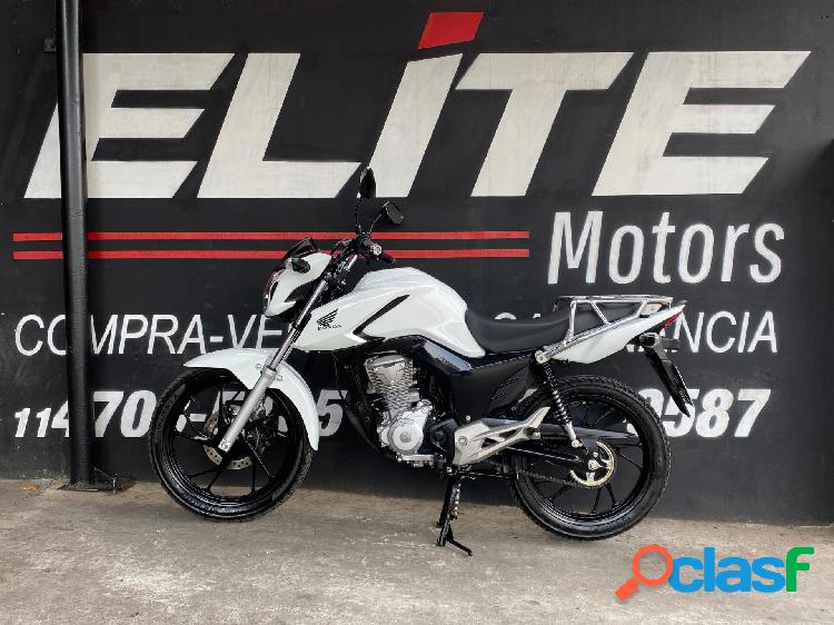 HONDA CG 160 CARGO BRANCO 2023 162CC FLEX